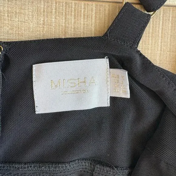 Misha Collection Katie Midi Pencil Dress Size 6 - Picture 4 of 8